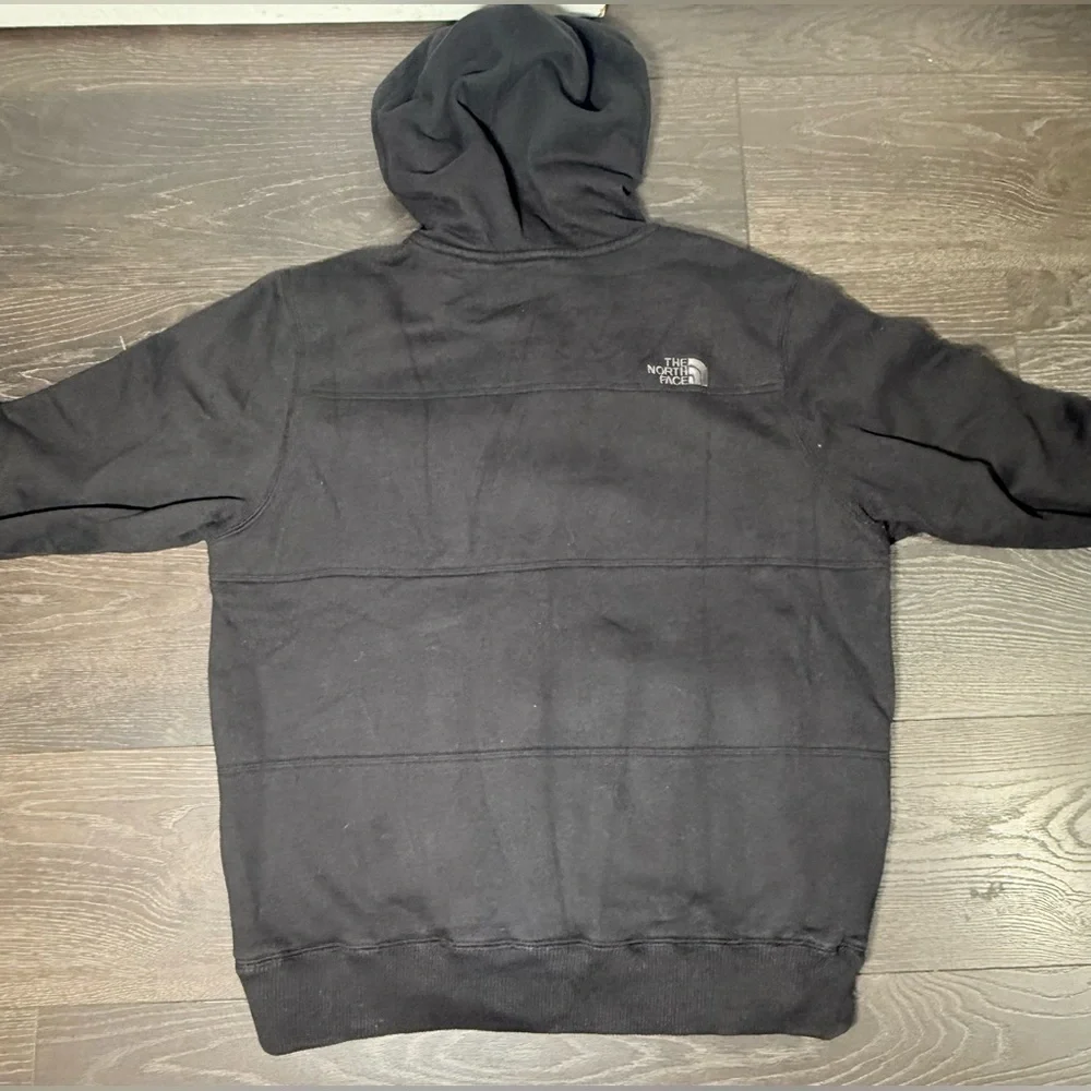 The North Face Charcoal Hooded Winter Jacket Size L